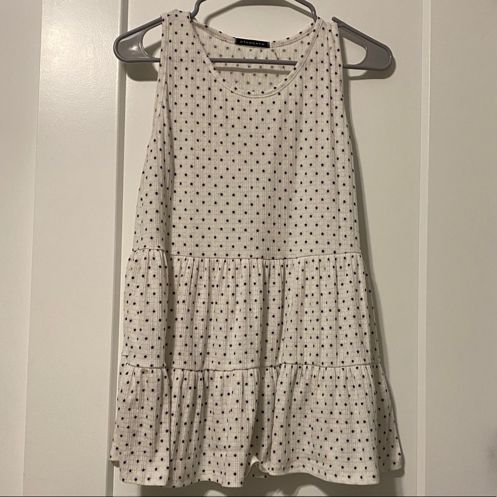Staccato Sleeveless Top